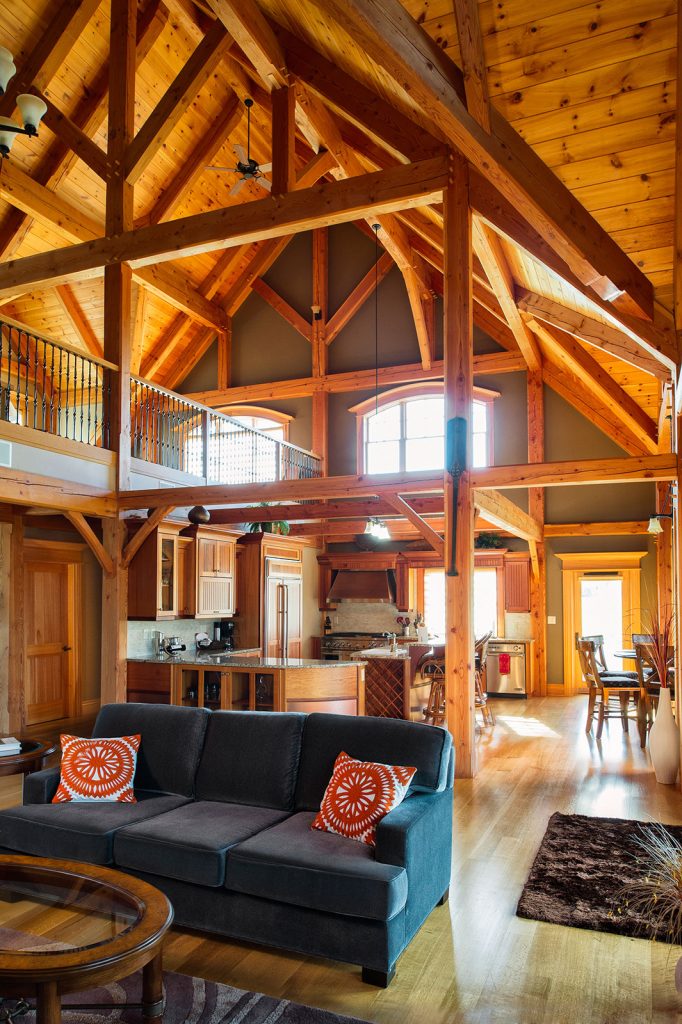 Custom Homes-Beams
