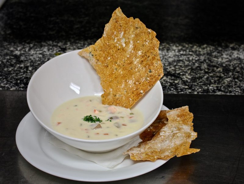 There are many ways to enjoy the Northumberland Shore's signature clam, but this quahog chowder is our favourite.