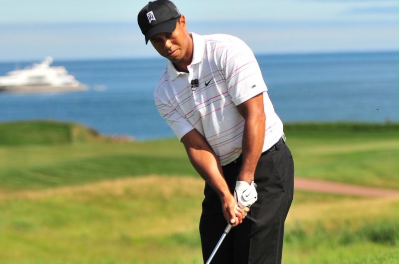 On June 26, the sky was sunny and the thermometer hit 32 °C. There was no wind that day and the Northumberland Strait was like glass. That was the day Tiger Woods visited us and shot a 63, setting the course record.