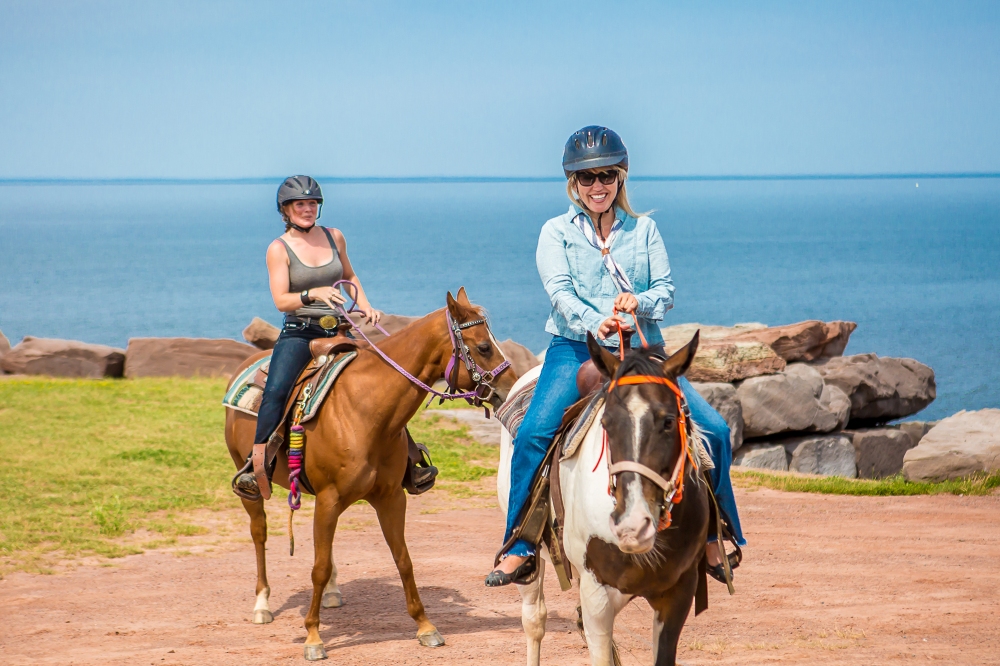 Trail Riding at Fox Harb'r
